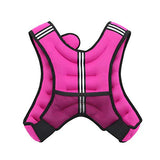 Weighted Vest (Rose Red, 18 lbs)