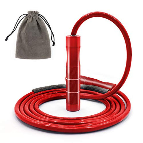 Adjustable Jumping Ropes (Red)