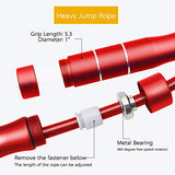 Adjustable Jumping Ropes (Red)